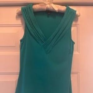 Express Teal tank top V-neck